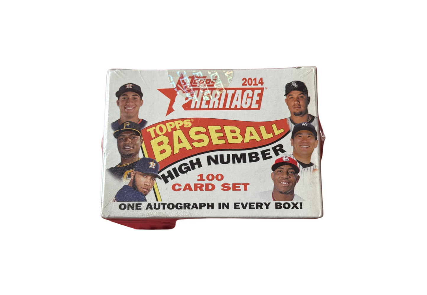 2014 Topps Heritage - Baseball - High Number 100 Card Set with Autograph