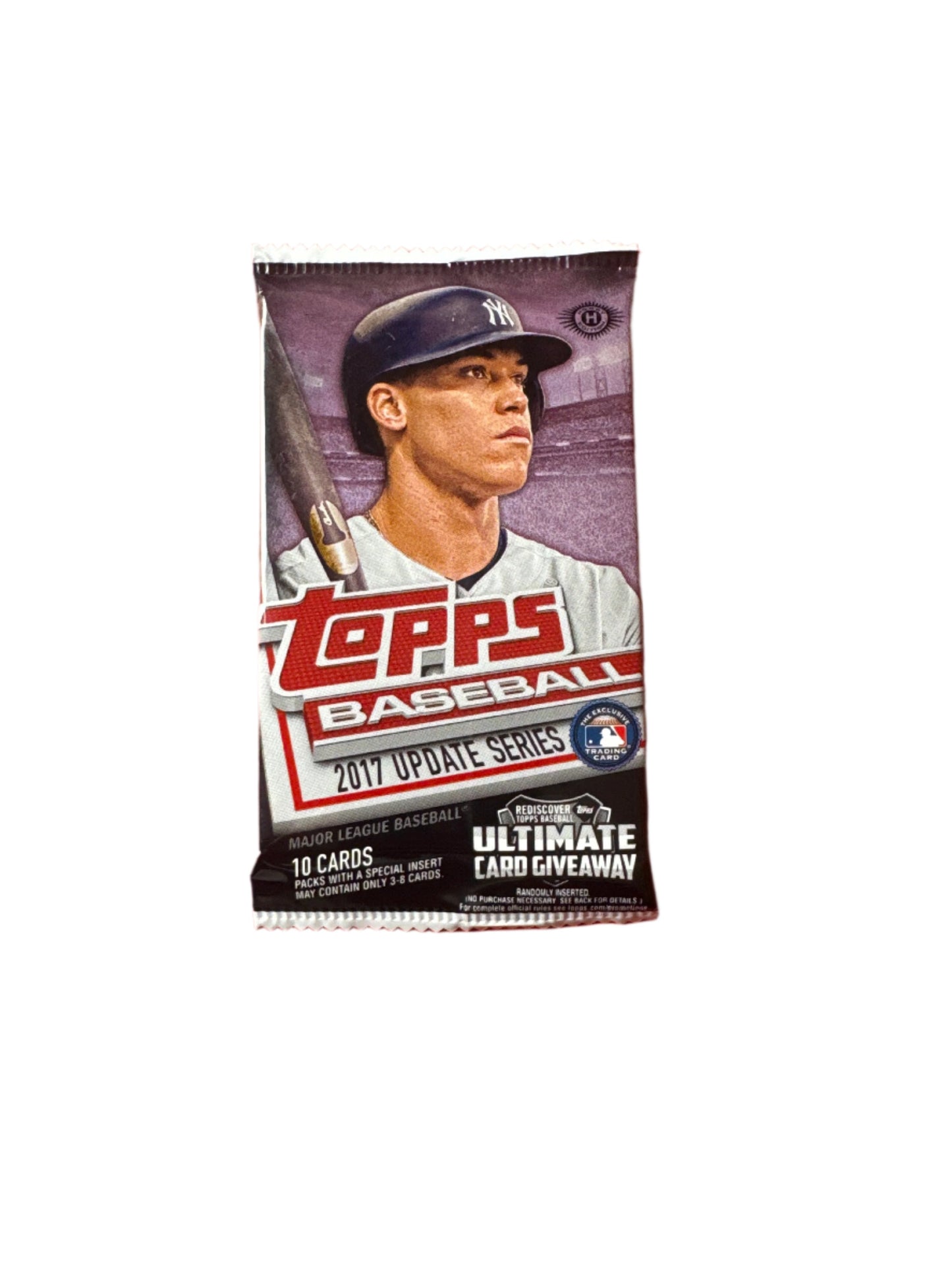2017 Topps Update - Baseball - Single 10 Card Pack From Hobby Box