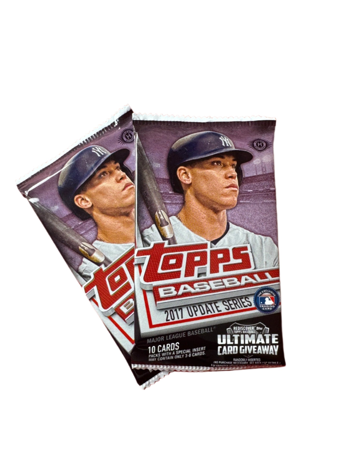 2017 Topps Update - Baseball - Single 10 Card Pack From Hobby Box