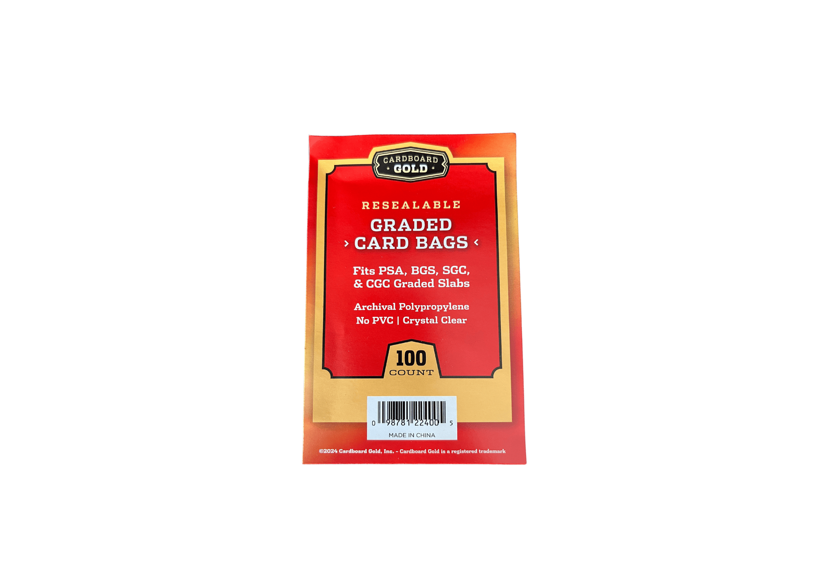 Cardboard Gold - Graded Card Bag | R&R Collectibles Cardboard Gold - Graded Card Bag | R&R Collectibles