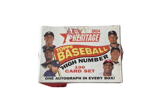 2014 Topps Heritage - Baseball -  High Number 100 Card Set with Autograph