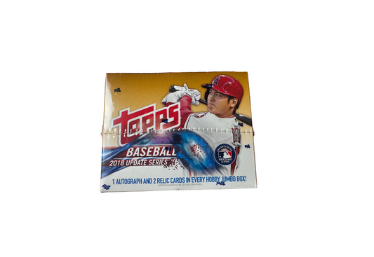 2018 Topps Update - Baseball - Jumbo Hobby Box