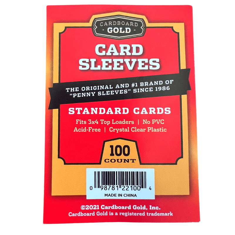 Cardboard Gold - Standard Card Sleeve