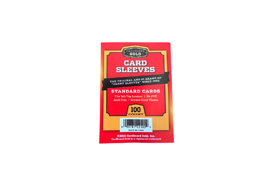 cardboard card sleeves Gold - and long Ultra Pro Card Sleeves -
