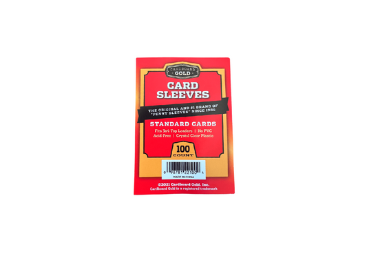 Cardboard Gold - Standard Card Sleeve