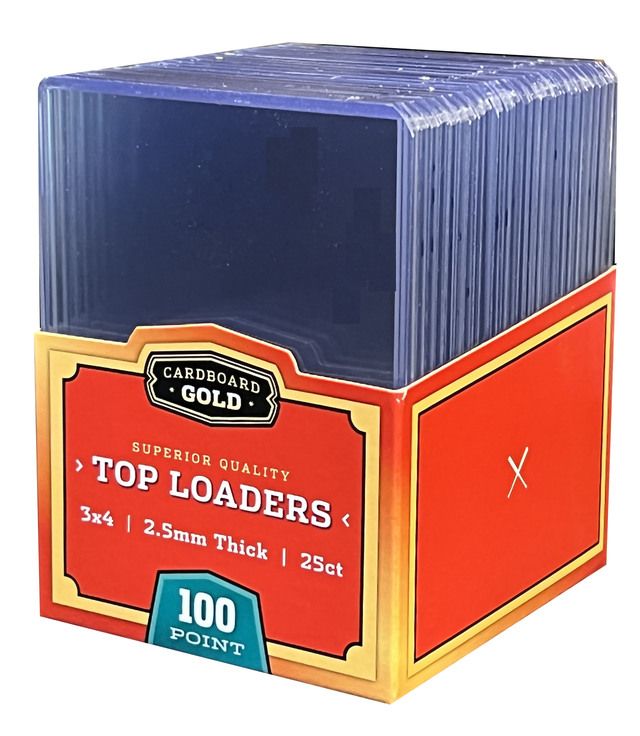 Cardboard Gold - 2.5 MM Thick Top Loader